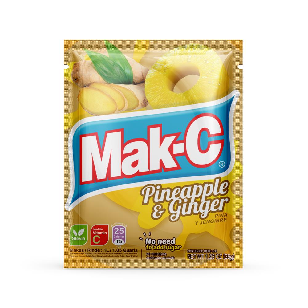 Mak-C® Pineapple/Ginger Flavoured Drink Crystals