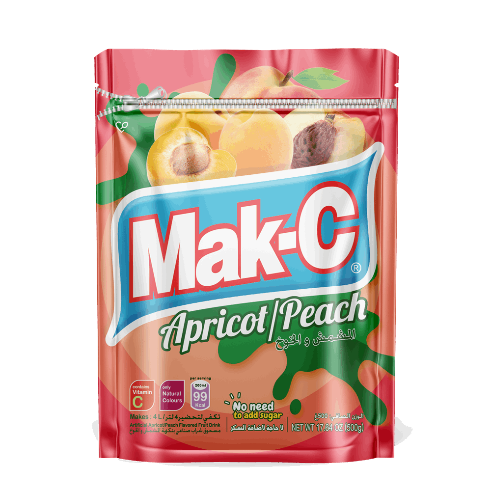 Tri-C® Apricot/Peach Flavoured Drink Crystals