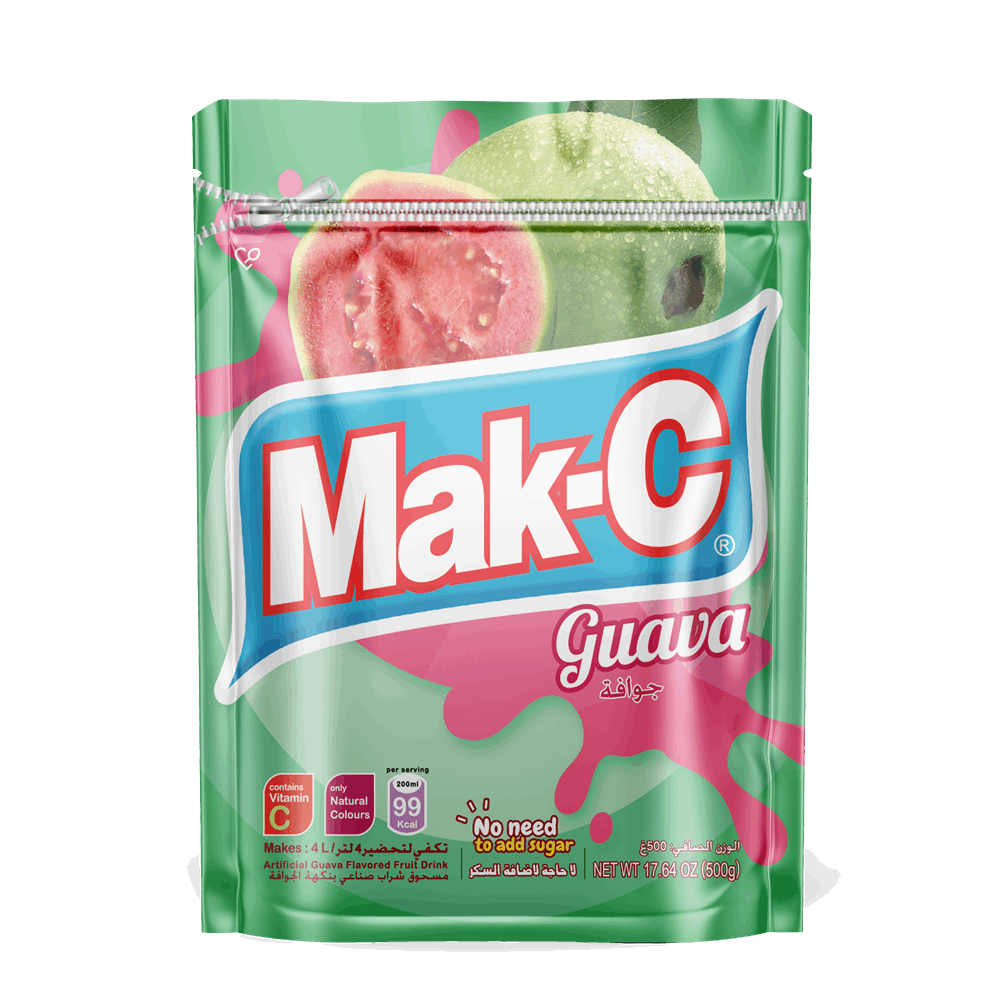 Mak-C® Guava Flavoured Drink Crystals